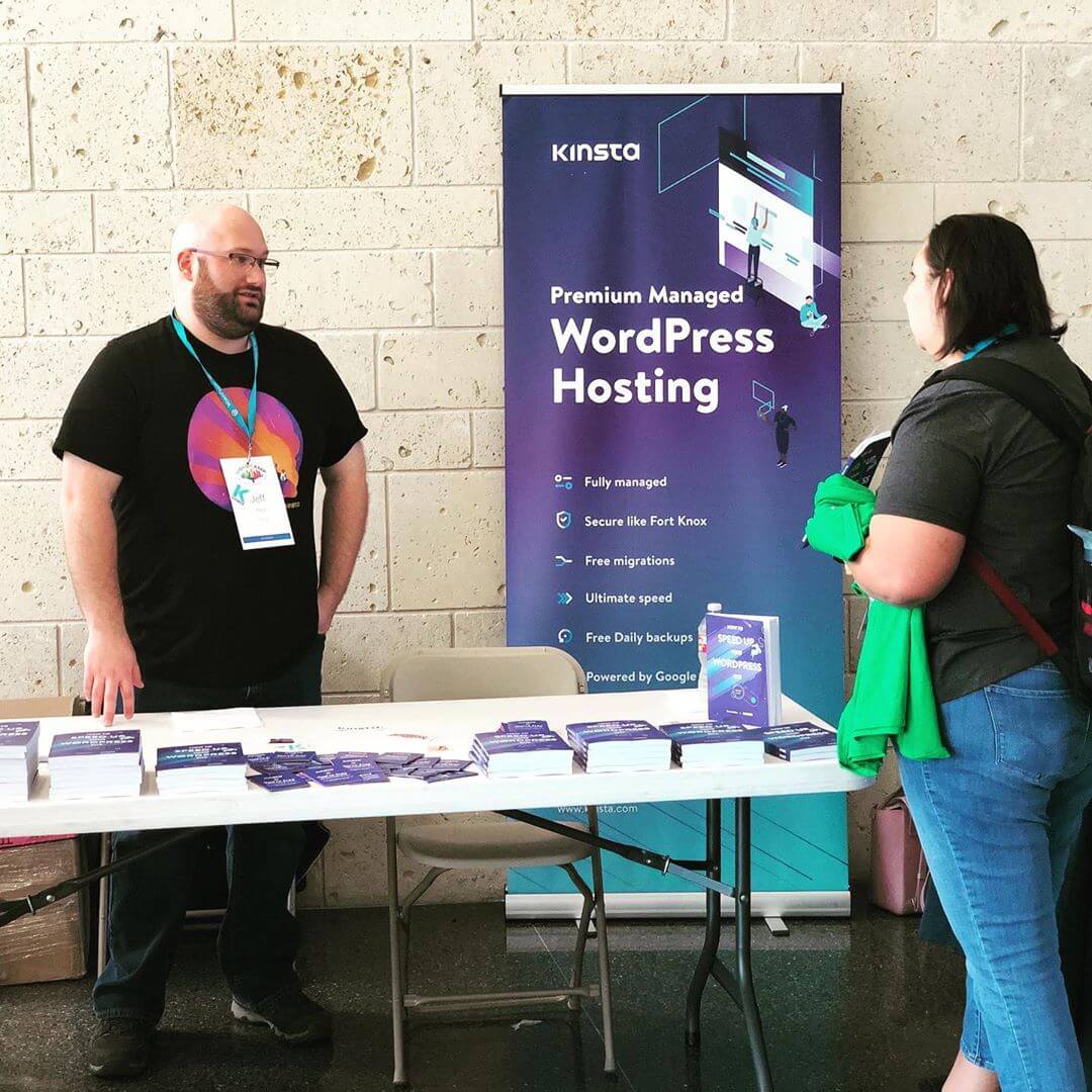 Il team di Kinsta al WordCamp Dallas